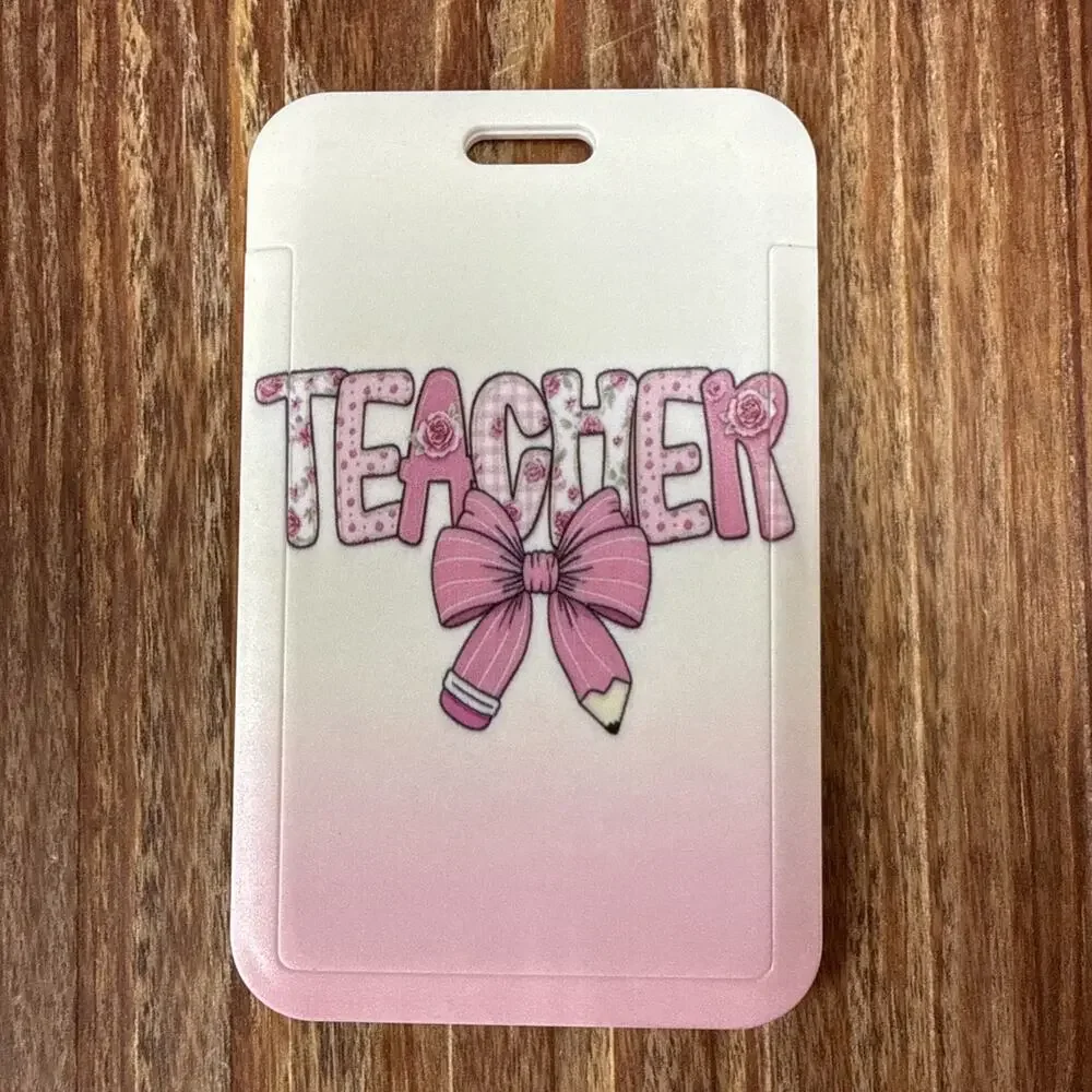 Teacher Badge ID Holder